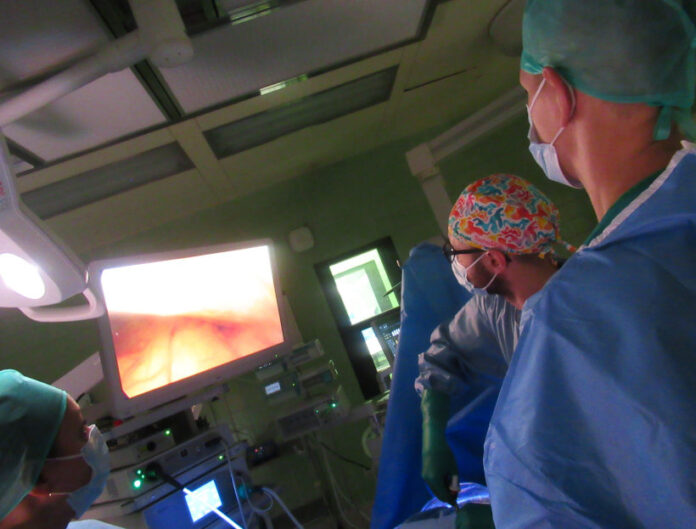 Zaawansowany zestaw laparoskopowy w Szpitalu św. Barbary w Sosnowcu