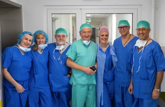 małoinwazyjny zabieg prof. Piotra Wałęgi