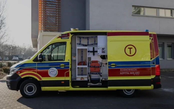 Sosnowiecki Szpital Miejski z nowoczesnym ambulansem – dar od fundacji