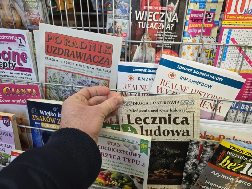 Poradniki ludowe i znachorskie na Poczcie Polskiej