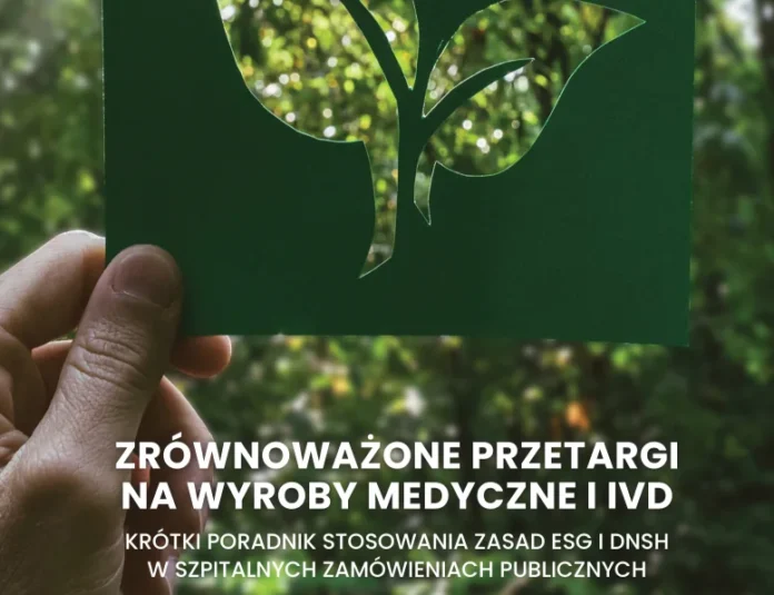 Przetargi zgodne z ESG i DNSH? POLMED opracował pomocny poradnik