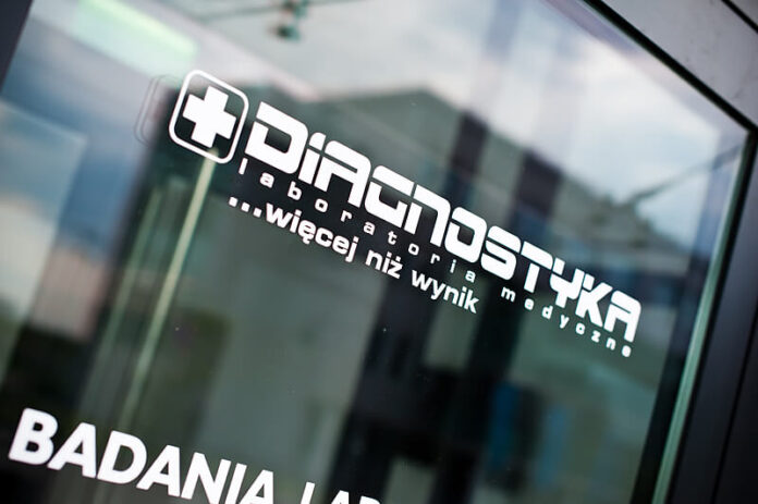 Diagnostyka wejście do punktu pobrań