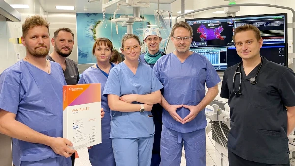 Zespół wykonujący zabiegi metodą Varipulse