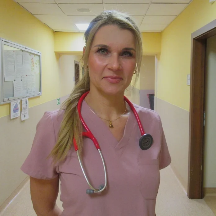 dr n. med. Mariola Kozłowska-Laskowska, lekarka kierująca Oddziałem Rehabilitacji Kardiologicznej w Wojewódzkim Szpitalu Specjalistycznym im. św. Barbary w Sosnowcu
