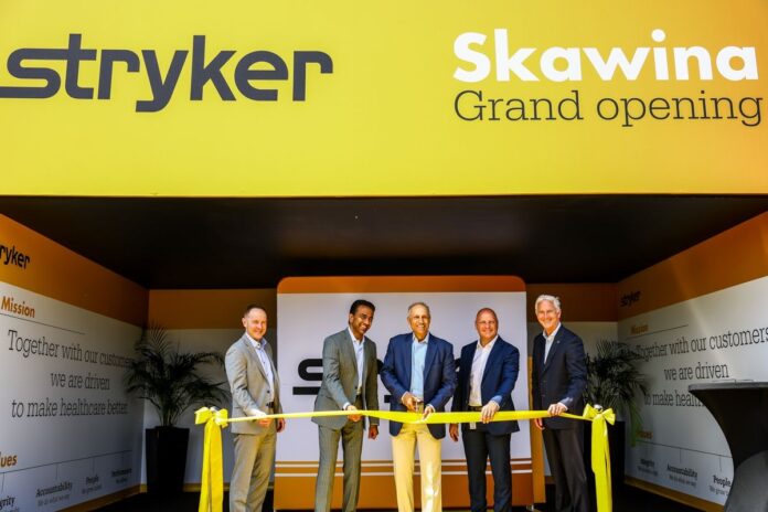 Otwarcie zakładu Strykera w Skawinie