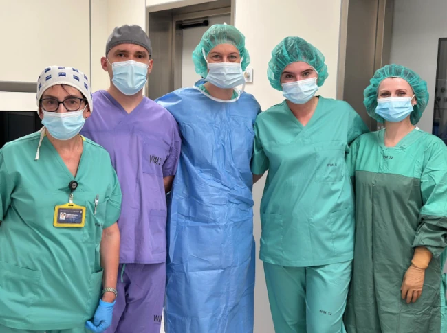 Zespół Kliniki Okulistyki WIM-PIB