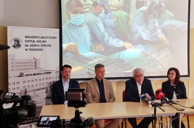 zabieg w szpitalu im. Strusia w Poznaniu
