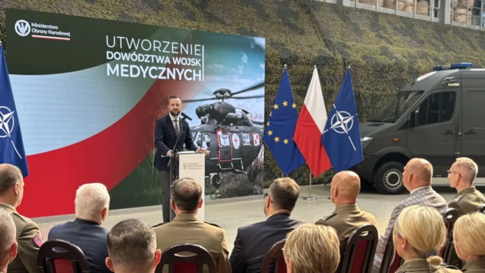 Powołano Wojska Medyczne. Szefem formacji został płk lek. Mariusz Kiszka