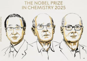 Nagroda Nobla z chemii 2025 przyznana. Triumf twórców struktur metaloorganicznych
