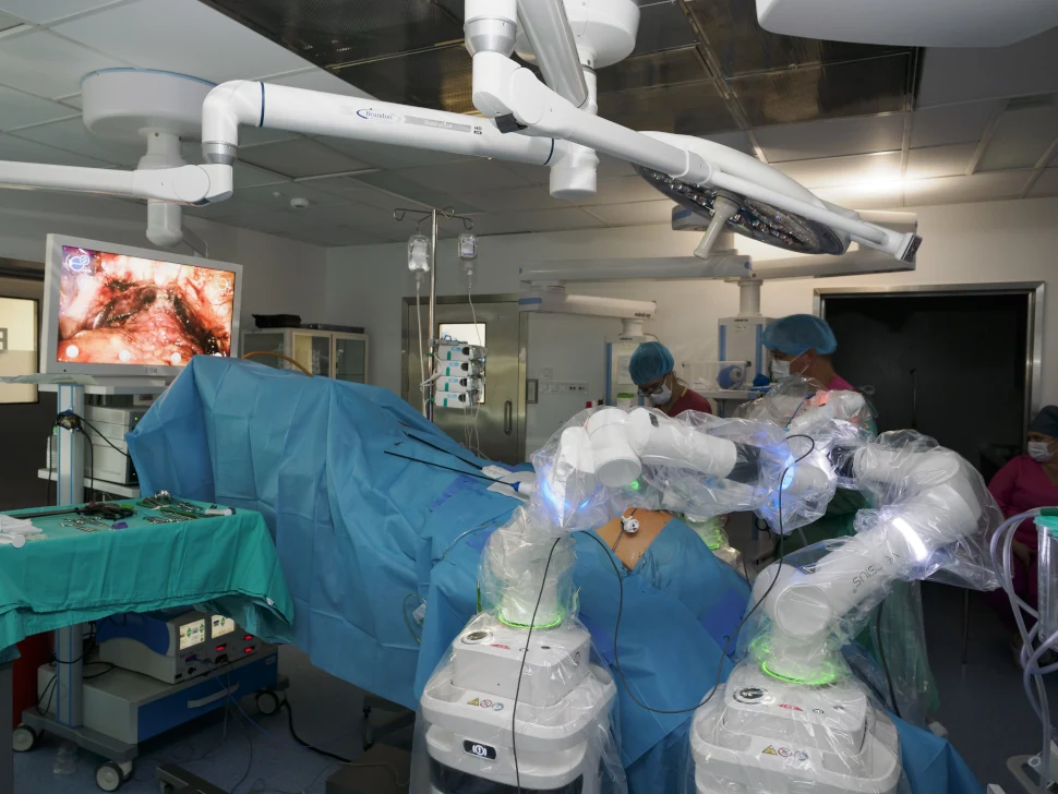 Robot Versius w Bełchatowie