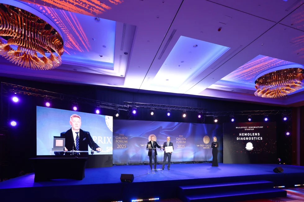 Galien Gala Press 2025 - odbiór nagrody