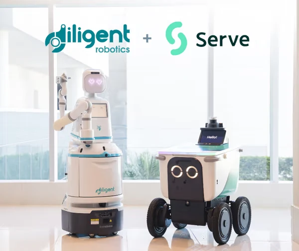 Serve Robotics przejmuje Diligent Robotics
