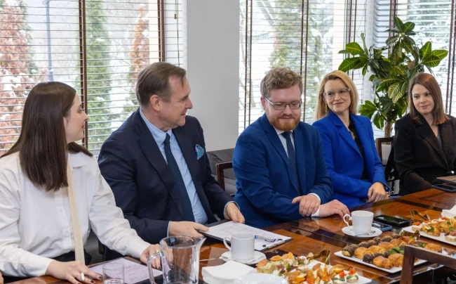 Spotkanie z wiceministrem Dariuszem Standerskim