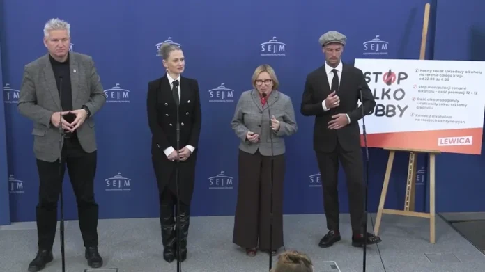 Stop Alko Lobby. Lewica przedstawia projekt ogólnopolskich ograniczeń sprzedaży alkoholu