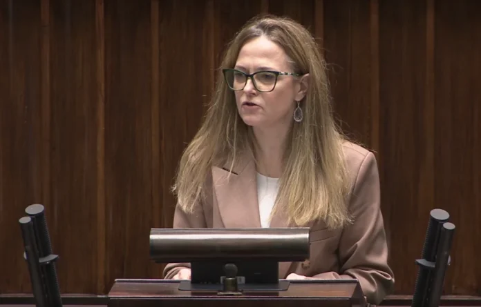 Katarzyna Kęcka w Sejmie 12 lutego 2026