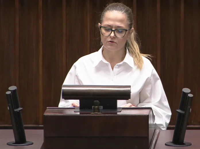 Katarzyna Kęcka w Sejmie 27 lutego 2026