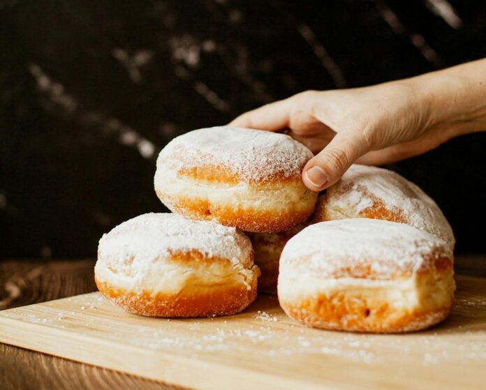 pączki słodycze