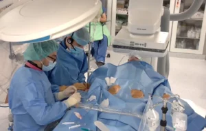 Przełomowy zabieg CHIP w Narodowym Instytucie Kardiologii. Pompa wprowadzona przezskórnie