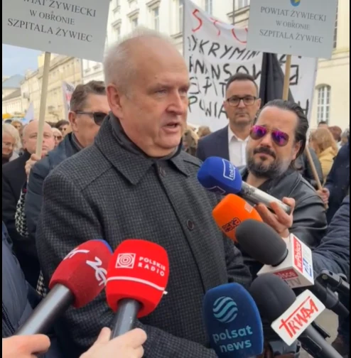 Protest szpitali powiatowych 3 marca 2026