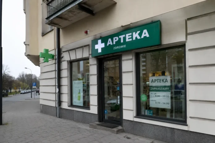 apteka w Polsce front