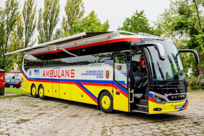 Autobus-ambulans do zdarzeń masowych już w Łodzi