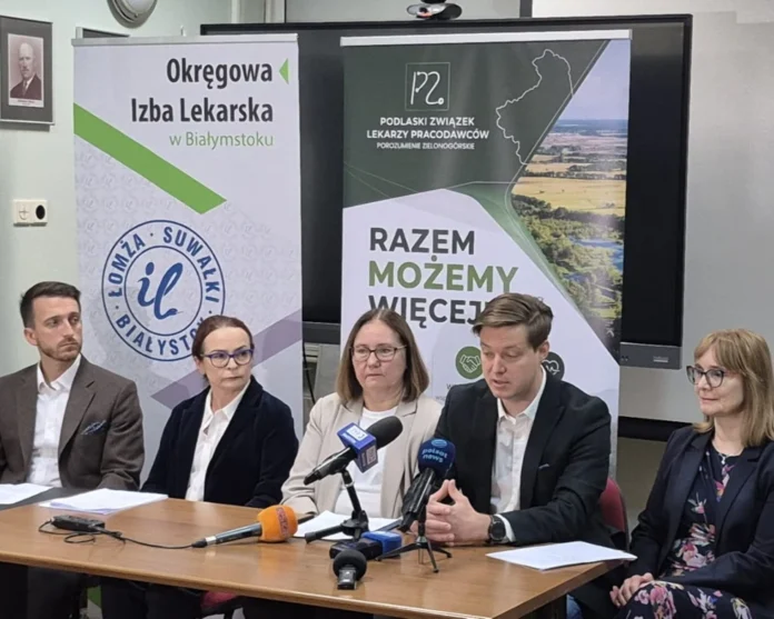 Podlaski Związek Lekarzy Pracodawców Porozumienie Zielonogórskie podczas konferencji 22 września 2026 r.