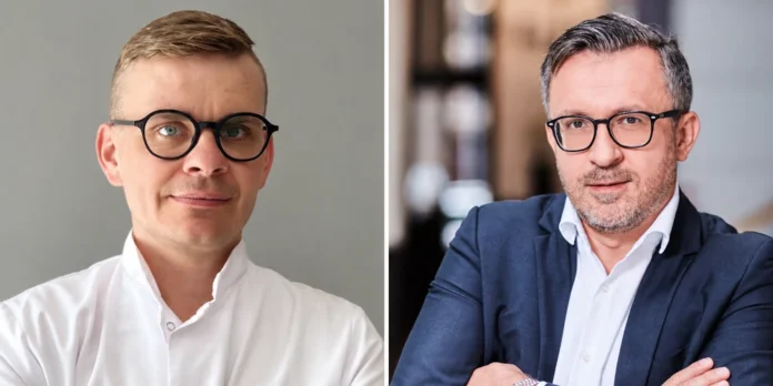 Mariusz Kisiel i dr Michał Bieniak