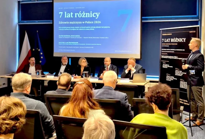 Nowy raport „7 lat różnicy. Zdrowie mężczyzn w Polsce 2026” - konferencja