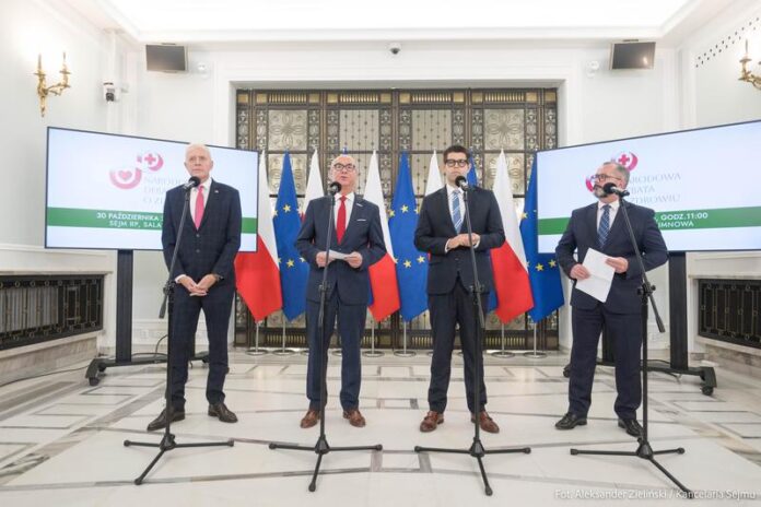 Zapowiedź narodowej debaty o zdrowiu w Sejmie